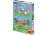 Dino Puzzle Peppa Pig E Amici 2X48 Pezzi