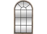 Spiegel "Zoé"" - Metall Und Holz 60 × 107 Cm - Atmosphera Interior Designer"