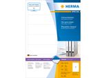 Herma Special - Etichette Autoadesive Permanenti In Carta Opaca - Bianco - 192 X 38 Mm - 700 Etichette (100 Fogli X 7) (4283)