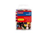 Herlitz 300010463 Puntine Da Disegno Herlitz, Colori Assortiti, Diametro: 9,5 Mm
