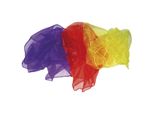 Eduplay 170-012 Panni Da Giocoliere In Chiffon, 65 X 65 Cm, Multicolore, 3 Pezzi (1 Set)