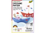 Folia 8964 Folia FaltbläTter Origami Papier Basic Mix, 100 X 150 Mm