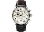 Zeppelin 7684-5 Watch Wrist Watch Male Quartz Silver