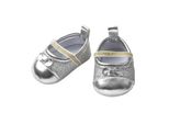 Heless - Ballerine Glitterate Per Bambole, Argento, Misura 30-34 Cm