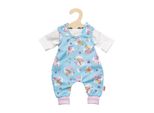 Heless® Pagliaccetto Unicorno Emil E Set Di Accessori Per La Bambola Emma