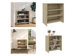 Vidaxl Credenza In Rovere Sonoma 70X40,5X75 Cm In Legno - Credenza - Armadio - Armadio Da Cucina - Armadio Portaoggetti