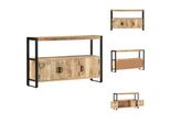 Vidaxl Credenza 120 X 30 X 75 Cm In Legno Massiccio Di Mango - Credenze