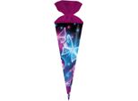 Cono Scolastico Goldbuch 50 Cm Rotondo A Farfalla 15X50 Cm Con Chiusura In Feltro