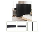 The Living Store Paravent Grau 165X800 Cm Bambus