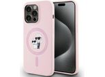 Custodia Karl Lagerfeld Silicone Karl&Choupette Magsafe Do Iphone 14 Pro RóżOwy