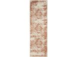 Tappeto Interiyou A Pelo Corto Suzuka Crema/Arancione 2 80X240 Cm