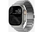 Nomad, Cinturino In Titanio Per Apple Watch 44/45/46/49 Mm, Argento