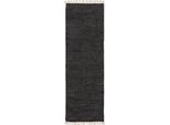 Tappeto Interiyou In Cotone Toledo Nero 70X200 Cm