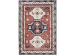 Interiyou Tappeto Lavabile Gent Multicolore/Blu 120X170 Cm