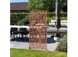 Parete Divisoria 'Bernalda' 180 X 90 Cm In Acciaio Inox