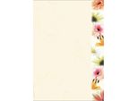 Sigel Design-Papier, Din A4, 90 G/Qm, Motiv "Flowerstyle"""