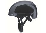 Uvex Casco Di Sicurezza Perfexxion 9720940 Nero, Casco Industriale, Da Alpinismo E Ciclismo, Rotella Girevole, Attacco Euroslot Taglia:L