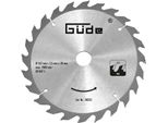 Lama Per Legno GüDe Hm - 20T - 165X20X24Mm - Per Sega Circolare GüDe E Sega Circolare Portatile GüDe