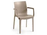 Poltrona Da Giardino Emma Armchair Tortora