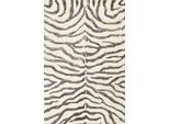 Tappeto Bakero Zebra Argento 122X183 Cm