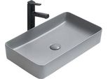 Mexen Nadia Lavandino Da Appoggio 62 X 35 Cm, Grigio Chiaro Opaco - 21616061