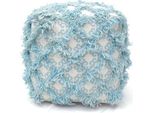 Pouf Allure Aqua (40X40 Cm)