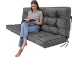 Cuscino Per Panchina Da Giardino "Pola"" P10 - 100×105 Cm, Resistente Ai Raggi Uv, Impermeabile E Confortevole | Pillowprim"