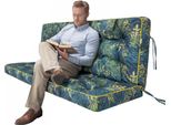 Cuscino Per Panchina Da Giardino "Pola"" P10 - 100×105 Cm, Resistente Ai Raggi Uv, Impermeabile E Confortevole | Pillowprim"