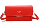 Gallantry, Borsa A Tracolla Da Donna In Ecopelle, Rosso