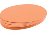 Franken UMZ111905 Biglietto Di Presentazione - Ovale, 190 X 110 Mm, Arancione, 500 Pezzi