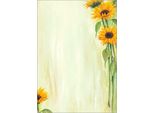 Sigel Design-Papier, Din A4, 90 G/Qm, Motiv "Sunflower"""