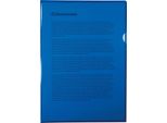 Soennecken SichthüLle 1469 Din A4 Pp Blau 50 St./Pack.
