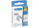 Rapesco S2662MA3 Rapesco Heftklammern 26/6, Verzinkt, 2.000 StüCk
