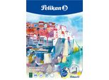 Pelikan 300003891 Tampone Per Acquerello Pelikan C4/20, Din A4, 150 G/M², 20 Fogli