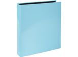 Exacompta 54568E Raccoglitore Ad Anelli Exacompta Aquarel, Meccanismo A 2 Anelli, Blu Pastello