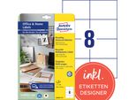 Avery Zweckform LR3427-10 Avery Zweckform Etichette Universali Per Il Riciclaggio Home Office