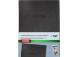 Sigel SM206 Cartella Per Menu Sigel Menu, Din A4, Antracite