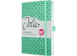 Sigel JN133 Taccuino Sigel Jolie Flair, Pelle Finta, Din A5, Menta