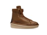 Clarks Oswyn Hi Pelle Marrone Pantofole Uomo Autunno/Inverno Clarks Oswyn Hi Pelle Marrone Pantofole Uomo 42