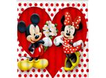 Tenda Multifunzionale Di Design 180X180 Cm - Mickey E Minnie/Points