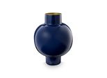 Dekovase PIP STUDIO Vase, blau (royalblau), B:31,5cm H:42cm T:31,5cm Ø:31,5cm, Metall, Vasen