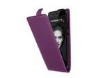 Cadorabo Custodia Protettiva Per Huawei P10 Custodia In Viola Flip Case Custodia Del Telefono Cellulare Copertura In Similcuoio