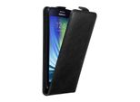 Cadorabo Cover Per Samsung Galaxy A7 2015 Cover Protettiva In Nero Flip Case Custodia Del Telefono Cellulare Cover