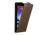 Cadorabo Cover Per Lg K4 2017 Cover Protettiva In Marrone Flip Case Custodia Per Telefono Cellulare Cover