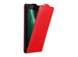 Cadorabo Cover Per Nokia 2 2017 Cover Protettiva In Rosso Flip Case Custodia Per Telefono Cellulare Cover