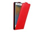Cadorabo Cover Per Nokia 3 2017 Cover Protettiva In Rosso Flip Case Custodia Per Telefono Cellulare Cover