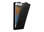 Cadorabo Cover Per Nokia 3 2017 Cover Protettiva In Nero Flip Case Custodia Per Telefono Cellulare Cover