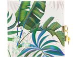 Goldbuch Diario Tropicale Bianco 16,5X16,5 Cm 96 Pagine Bianche