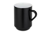 Kela Tazza In Ceramica Set Di 2 Pezzi Mattia Nero KL-12756