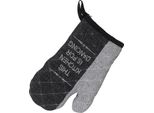Kela Guanti Gianna 100% Cotone Bianco-Nero KL-12777